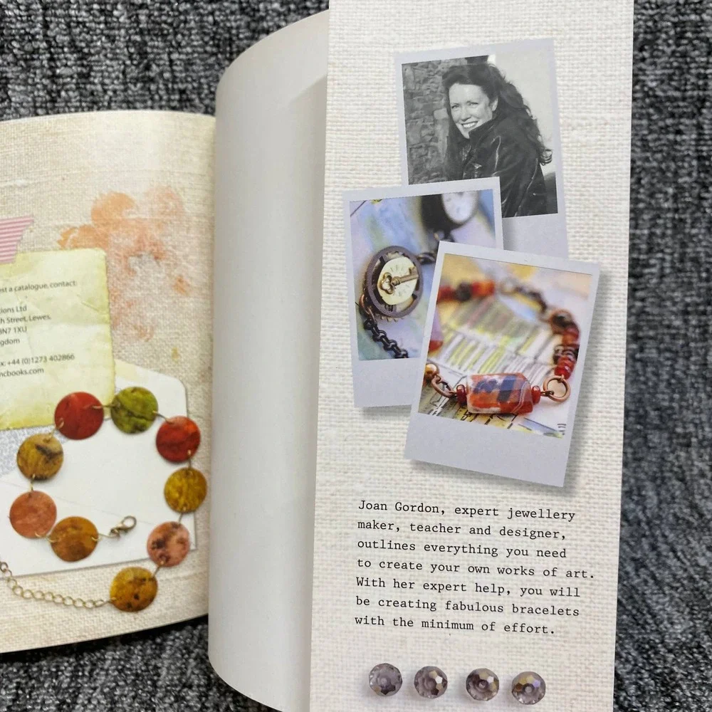 Joan Gordon Bracelets Book DIY Jewelry Making Guide Projects Crafts Instruction